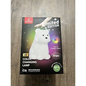 Stripes The Lion Limited Edition Multi-Color Changing Lamp Integrated LED USB